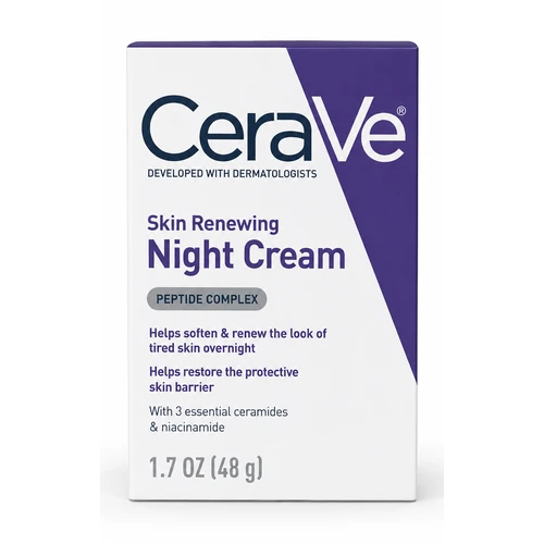 CeraVe Skin Renewing Night Cream 1.7 Oz 50 ML