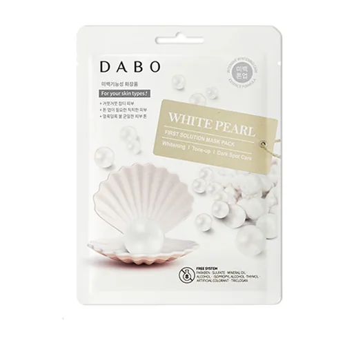 Dabo First Solution Mask Pack (Sheet Mask) – WHITE PEARL