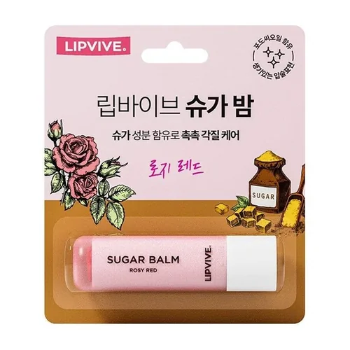 Lipvive Sugar Balm – Rosy Red 4.8 g